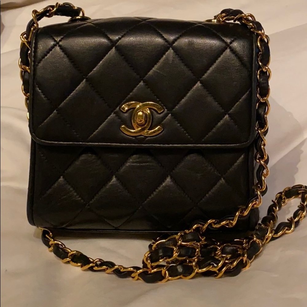 COPY - Authentic VINTAGE  mini Chanel bag